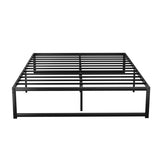 Artiss Bed Frame Queen Size Metal Frame TINO MBED-C-TINO-Q-BK