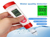 Hydrogen Water Quality Tester H2 Monitor, TEMP & ORP Meter 0-2400PPb for Drinking Water, Aquariums, V1370-AZ4-08094
