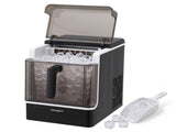 Devanti Ice Maker 23kg Portable Basket Square Cube Machine Black IM-ZB-E-23WL03-BK