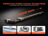 Linear Guide Rail, Belt Drive, CNC Linear Motion Stage Actuator, with Nema34 Stepper Motor, 1300 mm V952-CNCZXDGPDCD6PZ6T6001V9