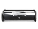Metal Bread Box Mirrored Iron Bread Storage Holder Keeper Container Bin with Window for Kitchen V1294-YM0901-3118240122111