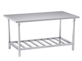 SOGA 120*70*85cm Commercial Catering Kitchen Stainless Steel Prep Work Bench WORKBENCHSS2032120CM