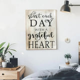 Grateful Heart Wall Art 30x40cm V637-33845WAL