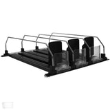 Black ABS Stainless Steel Beverage Pusher for Refrigerator Drink Organizer, Self-Replenishing V1370-AZ4-08774