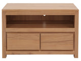 Amsterdam 2 Drawer Solid White Cedar Wood Entertainment Unit V199-EU002TAMDNI