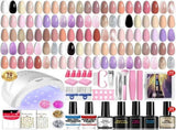 Nail Art Kit Gel Lamp Nail Grinder Nail Polishes Nail Art Tools Nail - Multi - Size 36-2 V1102-109-54019-MLT-36-2