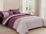 Red Bohemian Noelle Botanical Quilt / Doona / Duvet Cover set V745-AQ081962K3