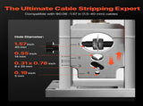 Electric Wire Stripping Machine, 1.5-40 mm, 400W Automatic Motorized Cable Stripper, 9.84 IPS V952-FXBXJDDDDCG4YEMI5V3