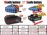 2x 7.0Ah 18V-36VF Li-ion Battery Makita Battery LXT BL1850 BL1860B BL1830 BL1815 V201-CUT0020BL8AU