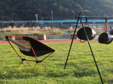 Red Lightweight Folding Camping ChairAluminium Frame, 600D Oxford Fabric and V888-ELOSUNG58066