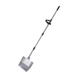 Chicken Poop Scooper Rake Stainless Steel Adjustable Chicken Litter Shovel for Chicken Coop Beach V1294-YM0901-3111250186411