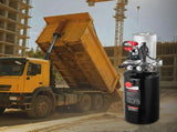 8 L Hydraulic Power Unit, Double Acting Dump Trailer Pump, 22 MPa Max Relief Pressure & 3.4 L/min V952-12VSZYYXJSYX1FV09001V9