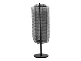 Rotating Brochure Display Rack, 30 Pockets Mesh Magazine Literature Display Stand, Portable Floor V952-WJZSXLDSDZS3117YE001V0