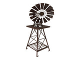 Large Rust Windmill 118cm V637-71296WND