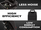 2500W Electric Garden Mulcher Shredder Portable Wood Chipper on Wheels w/ bag V379-ELCTRCHP025001