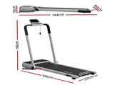 Everfit 3 in 1 Walking Pad Treadmill 20% Auto Incline Under Desk Foldable Treadmills for Home With TMILL-400H-AINC-SI