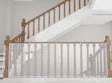 Safety Net - Baby and Animal Safety Gate - 600 x 79 cm - Robust - Adjustable - Baby Safety V1188-NK-BOL-252