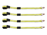 Wheel Chock Tie-Down Kit, Deck-Style Trailer Tie Down Strap, Car Tie Down Kit with J-Hook, Break V952-CLJGTJ2JBXJX0SH2A001V0