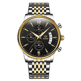 Men'S Watch Business Watch Sports Watch Multifunctional Watch Quartz Watch - Gold - Size Man V1347-DSZ-001-001-GLD-MAN