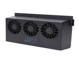 Car Solar Powered Exhaust Fan USB Charging Circulating Automobile Window Cool Fan V1294-YM0901-3113240163311