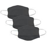 3x Tigerplast Kids Fabric Face Mask Washable Reusable Mask Protect Cover - Black V563-TIGERPLAST_KIDS_BLK-3PCS