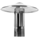 Weatherproof Stainless Steel Chimney Cap with Snow Guard - Cover for Residential Chimney V1366-AZ2-W-22854