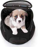 Pet Travel Carrier Backpack for Dogs and Cats Up to 8kg 363145cm Blue V1258-DP02-BOL-699