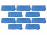 10Pcs Blue Clean Towel Square Soft Microfiber Towel Home Kitchen Cleaning Supplies V1294-YM0901-3112200131511