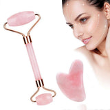 Massager-Pink Crystal Finger Set - Jade Massager V1263-JX-1839
