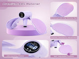 Smart Thigh Trainer with LED Display 12-80lb Adjustable Resistance, 360&deg Rotation Kegel Exercise V1107-CS-JTQZ
