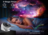360&deg Starry Sky Night Projector with Solar System, Moon, Nebula, Galaxy, and Astronaut - Projector V1188-MS-313-0860