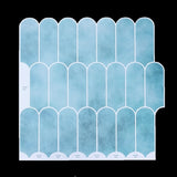 5pcs 3D Wall Stickers Self-adhesive Wallpaper Resistant High Temperature V63-911671
