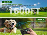 Wireless Dog Fence & Training System with 2.4GHz Remote Control, Adjustable Static Stimulation, V1341-ZY-M3MSDXGE-BLACK