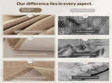 Rectangle Tablecloth Washable Wrinkle Resistant and Water Proof Table Cloth Decorative Linen Fabric V1192-AZ-W-3415