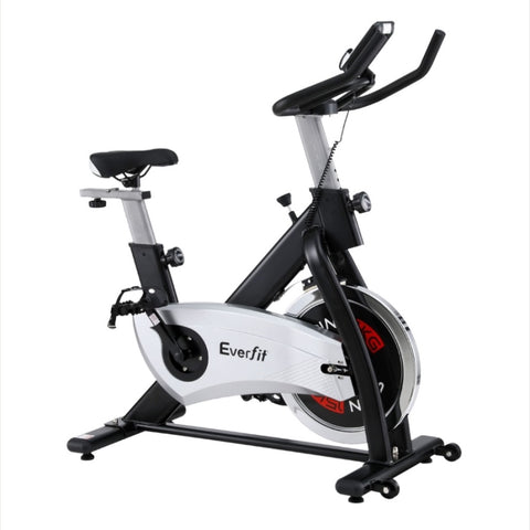 15kg Flywheel Spin Bike Everfit Exercise Bike Home Gym Fitness 120KG Capacity EB-F-SPIN-15-SI