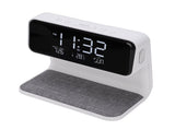 3 in 1 Wireless Charging Digital Alarm Clock with Night Light 15W Fast Wireless Charger Date V1294-YM0901-3119250088611