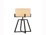 Modern Dimmable Floor Lamp Table Desk Lamp w/ Linen Shade Scandi - Matte Black V563-75181_75182