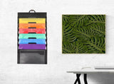 Black PP Hanging File Folder, and Stylish for Organization V1370-AZ4-16834