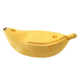 Darzheoy Banana Pet Bed, Cute Funny Fruit Bed with Removable Cushion for Dogs, Indoor Cats, Rabbits, V1189-WXFWAL-20260326-03174