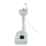 Weisshorn Camping Basin Portable Hand Wash Sink Stand 19L Capacity CAMP-STAND-19L-GREY