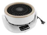 2 in 1 Desktop Heater Fan Adjustable Temperature Timing Oscillating Electric Space Heater with V1294-YM0901-3113240335211
