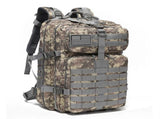 Tactical Backpack Travel Backpack Outdoor Backpack Durable Backpack Organized - Gray - Size Routine V1106-127-333022-GRY-ROUTINE45L