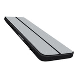 Powertrain Airtrack 20cm Thick 6m x 2m Inflatable Gymnastics Tumbling Mat Air Track - Black IFM-0602-GYBK