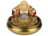 LED Water Fountain Innovative Resin Waterfall Ornament Art Crafts for Home Office Landscape V1294-YM0901-3111200232216