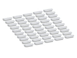 50PCS 10cm Greenhouse Film Clamp Heat Resistant Tube Clip Gardening Frame Pipe Clip for GardenWhite V1294-YM0715-3111210428412