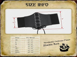Corset Belt Bundel With Silver Belt for Cosplay V1258-DP02-F-713