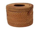 Rectangular Rattan Tissue Box Cover Rattan Woven Tissue Box Holder for Bathroom Organizer Countertop V1294-YM0706-3117230158212