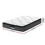 Giselle Bedding 24cm Mattress Pillow Top King Single MATTRESS-0757-PT-KS