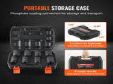 Axle Nut Impact Socket Set, 3/4" Drive Deep 6-Point 8-Piece SAE Spindle Nut Socket Set, CR-MO Heat V952-ZLMTTCZLM34693CRKV0