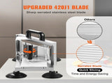 Commercial Tomato Slicer, 1/4 inch Tomato Cutter Slicer, Stainless Steel Heavy Duty Tomato Slicer V952-FQQPJZTS14INE1FJXV0